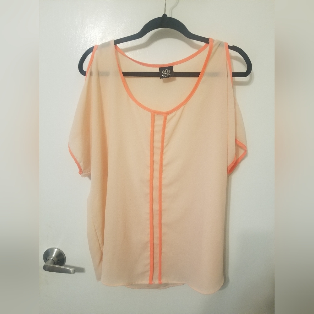 NWOT cold shoulder top